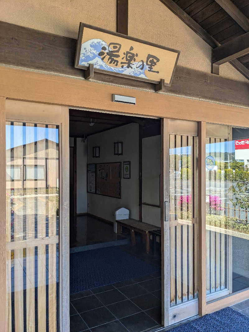 翔一(青い花柄のタオルを被った男)さんの湯楽の里 日立店のサ活写真