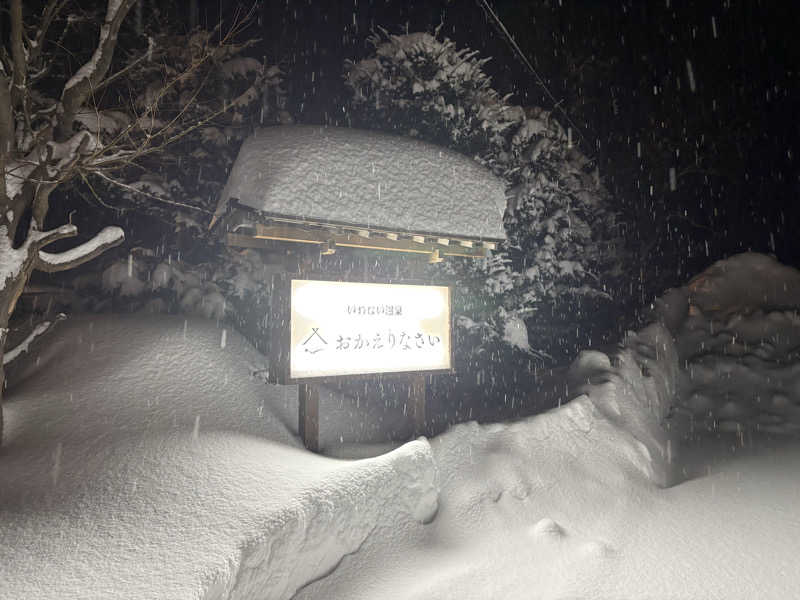 のぶぅさんのいわない温泉 おかえりなさいのサ活写真