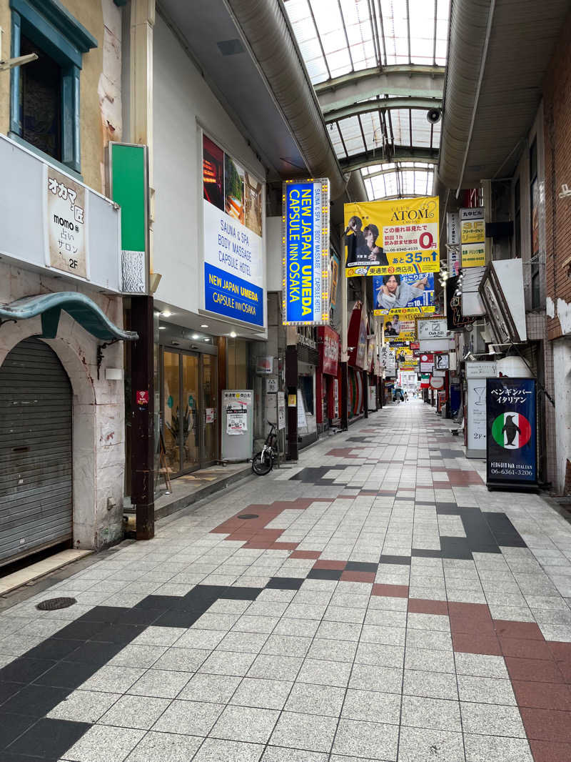 蒼いヒゲさんのニュージャパン 梅田店(カプセルイン大阪)のサ活写真