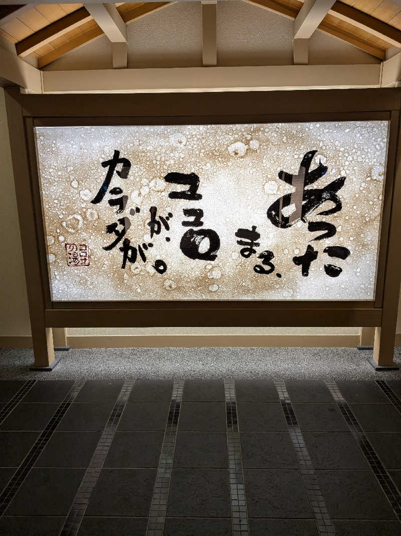 サウナー♨️しんちゃん👓さんの天然温泉 中川コロナの湯のサ活写真