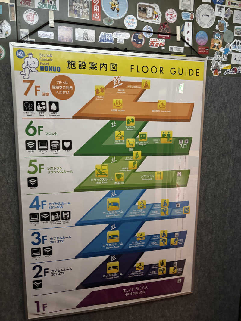 ひでえもんさんのサウナ&カプセルホテル 北欧のサ活写真