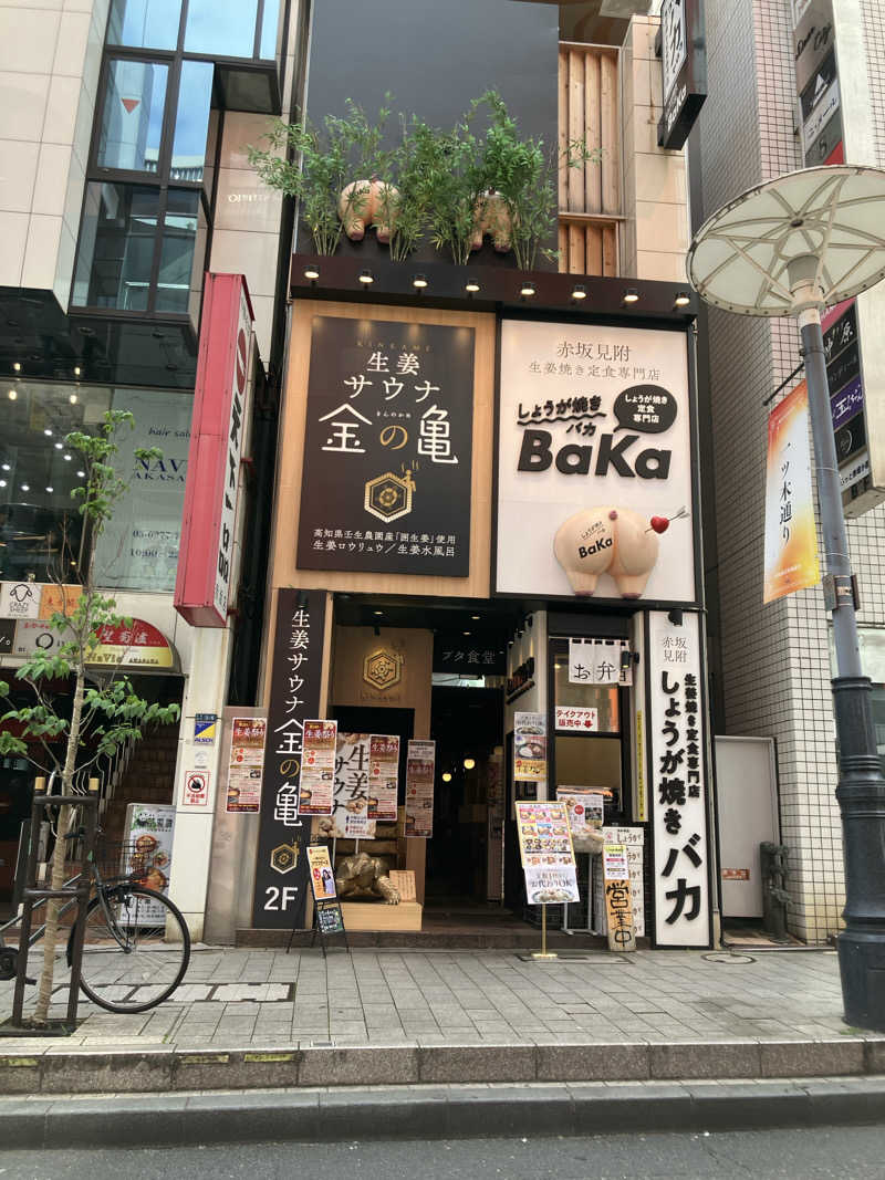 星野マイケルさんの生姜サウナ 金の亀のサ活写真