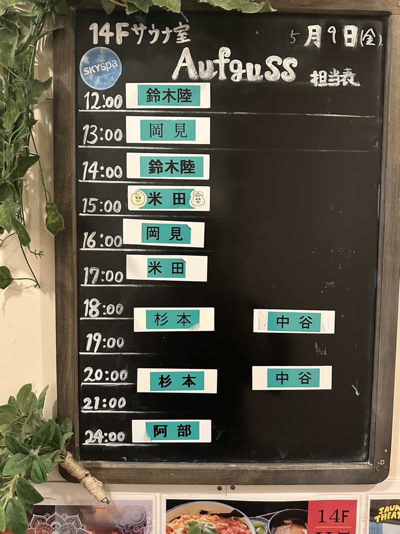 翔ちゃんさんのスカイスパYOKOHAMAのサ活写真