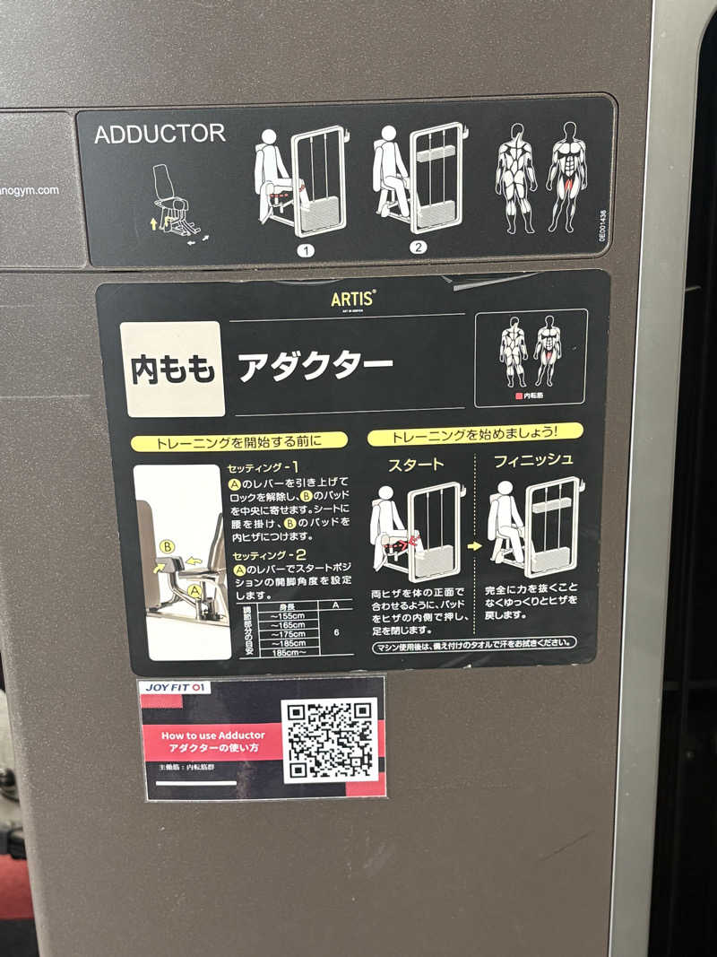 渡部 正人さんのJOYFIT(ジョイフィット)01のサ活写真