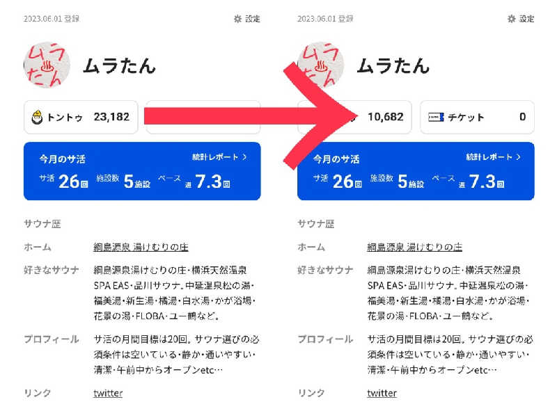 ムラたんさんの綱島源泉 湯けむりの庄のサ活写真