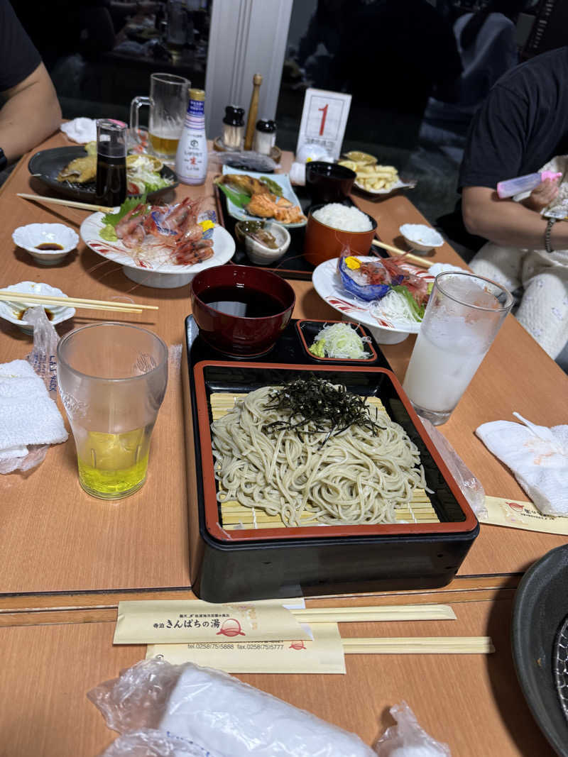 デンボ山田さんの寺泊きんぱちの湯のサ活写真