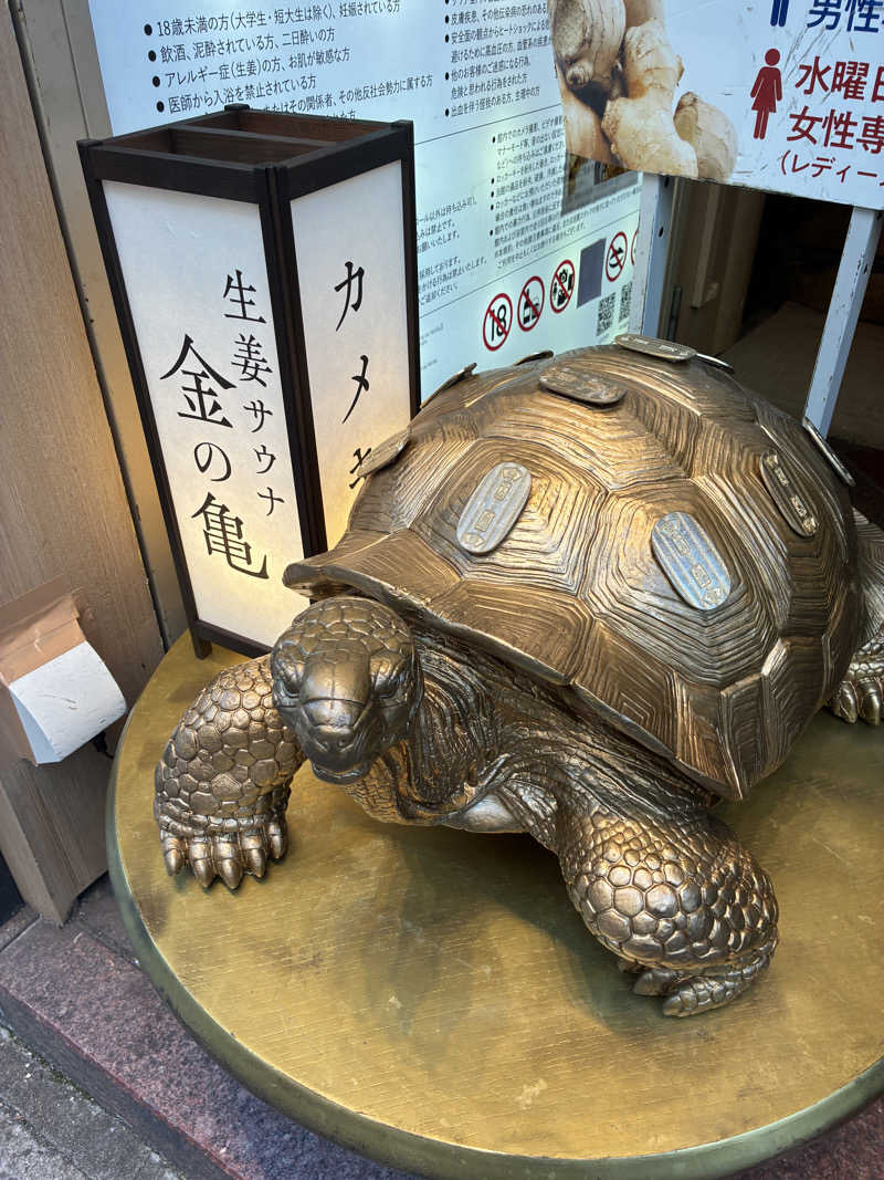 あべりさんの生姜サウナ 金の亀のサ活写真
