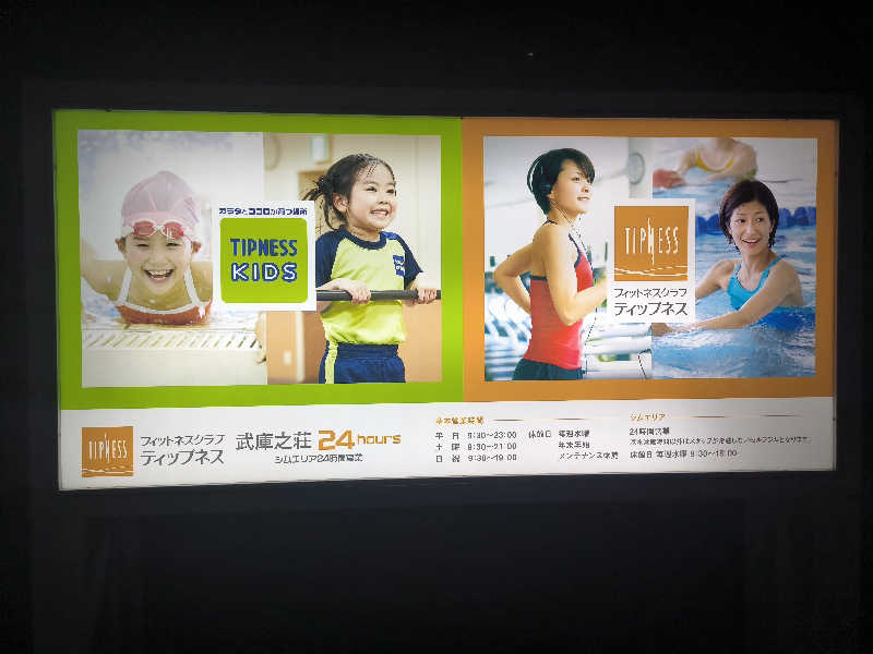 ドケチさんのティップネス武庫之荘のサ活写真