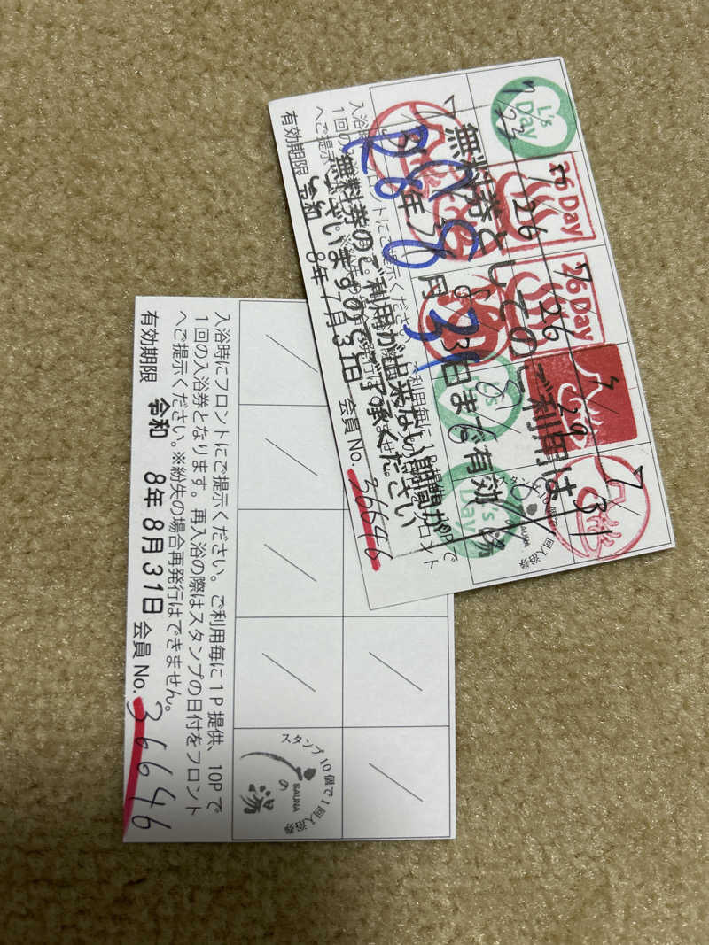 ミチョさんの富士山天然水SPA サウナ鷹の湯のサ活写真