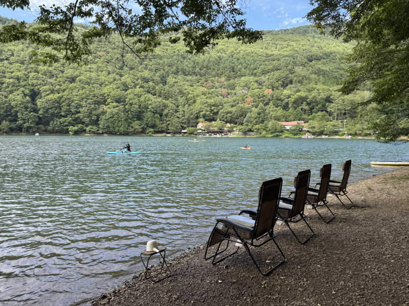 山とサウナと温泉と酒さんの湖畔の楽園ドラゴンサウナのサ活写真