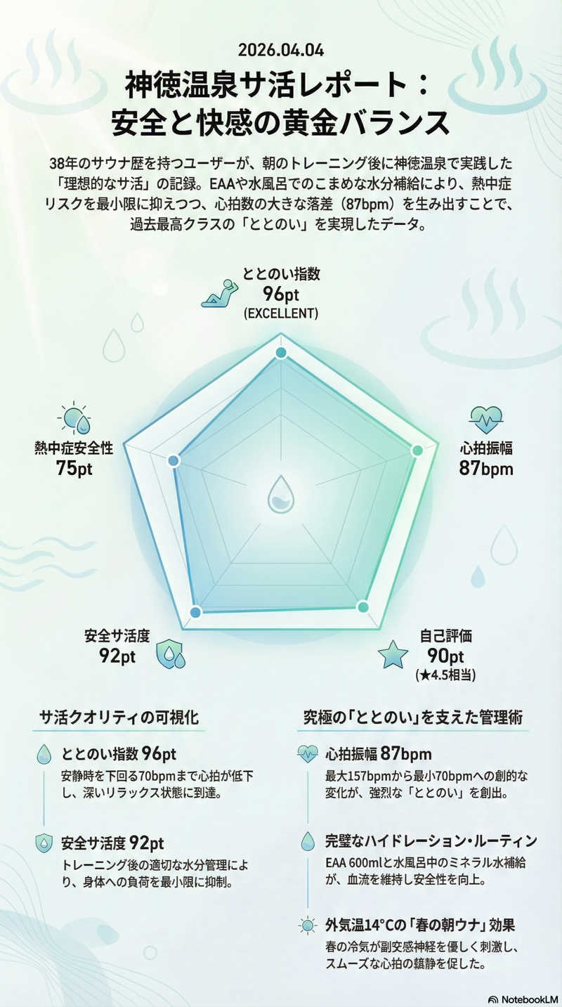 いろいろ若葉マークさんの神徳温泉のサ活写真