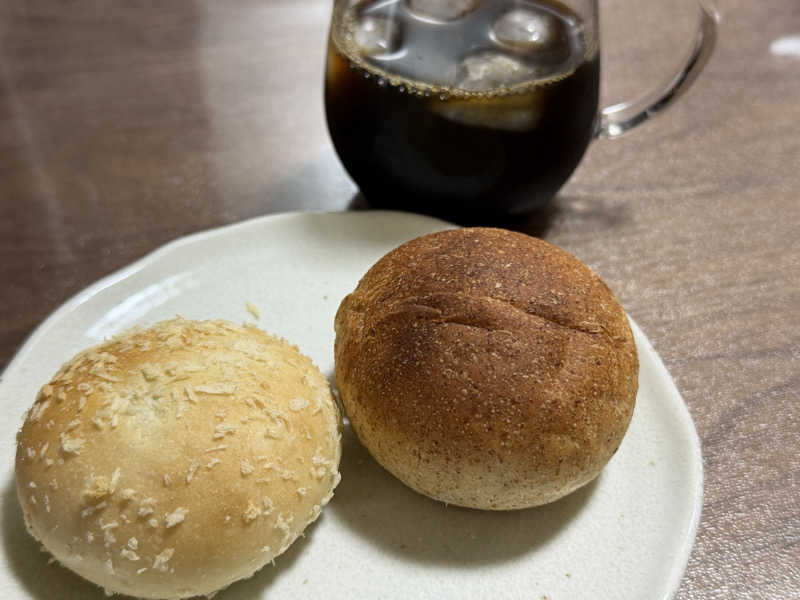 BIGミート松本の冷凍パン : 神徳温泉（大阪市）のサウナ飯 - サウナ