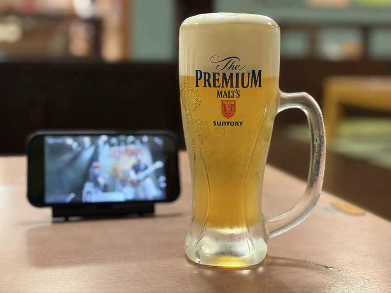 生ビール中ジョッキ