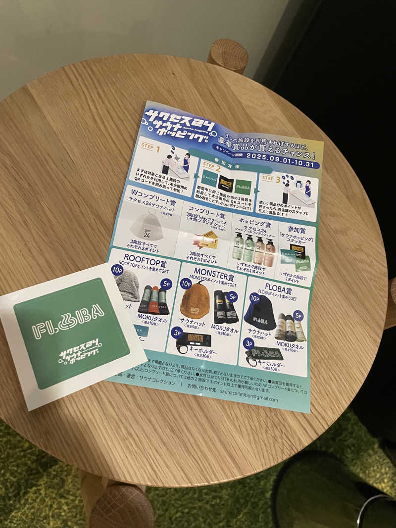 翔太郎さんのFLOBA(フローバ)のサ活写真