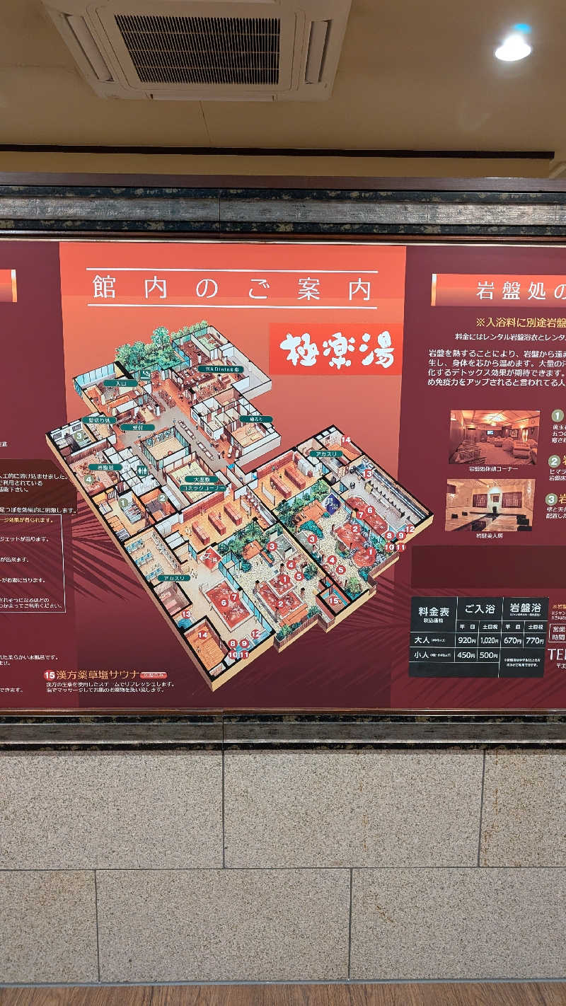 蒸されガンプ@あまみ職人組合さんの極楽湯 ロイヤル川口のサ活写真