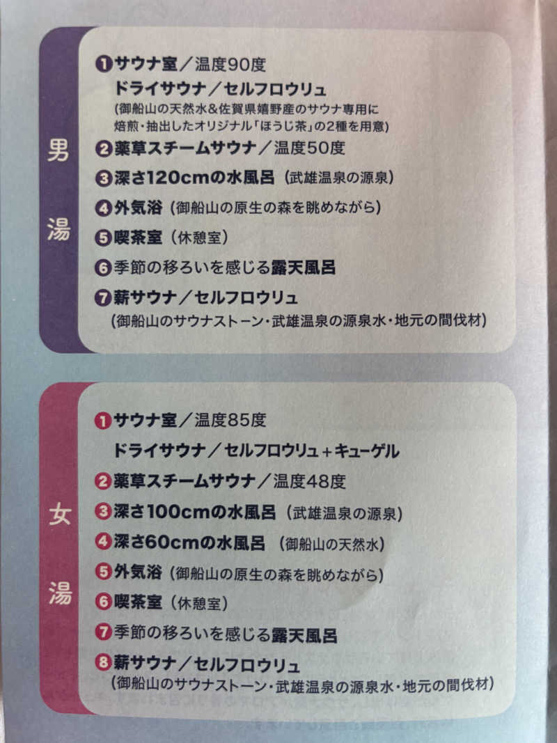 青レンシャイさんの御船山楽園ホテル  らかんの湯のサ活写真