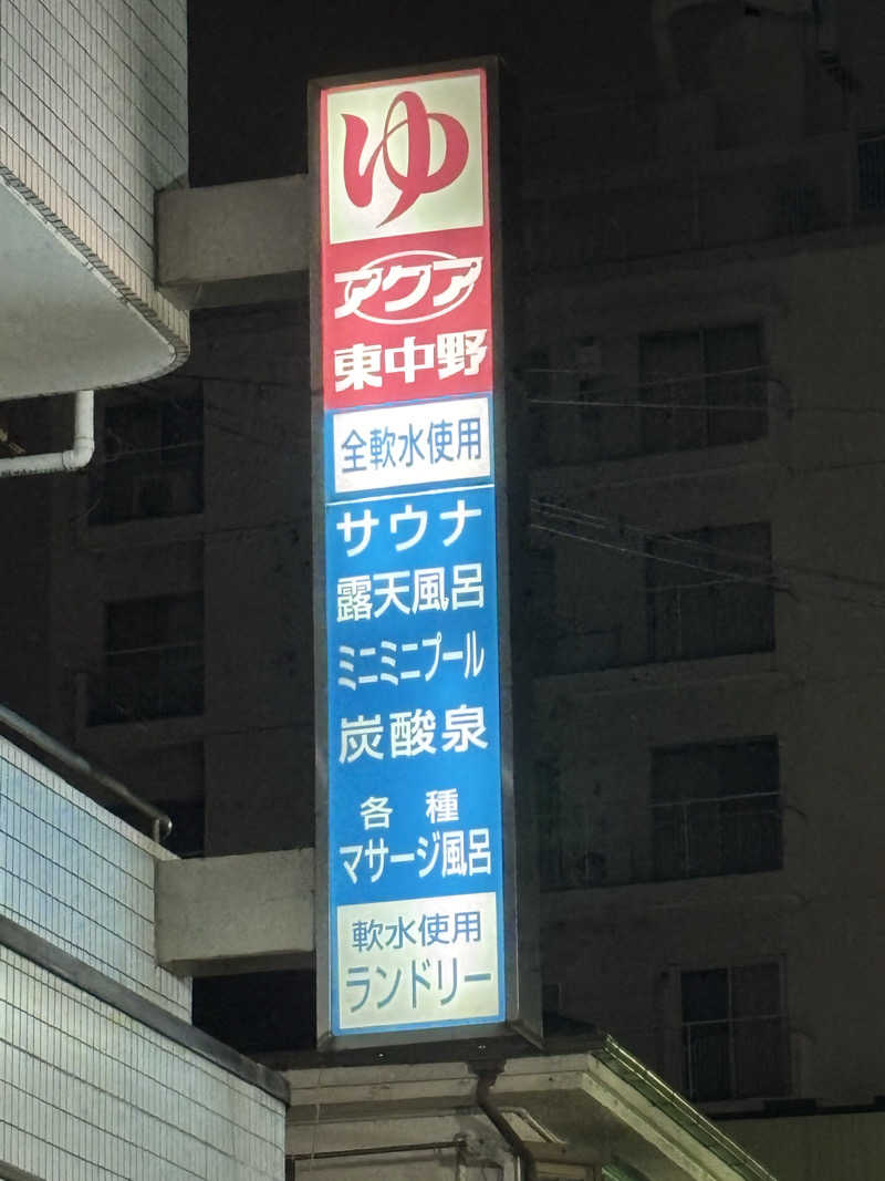 みどりがめさんのアクア東中野のサ活写真