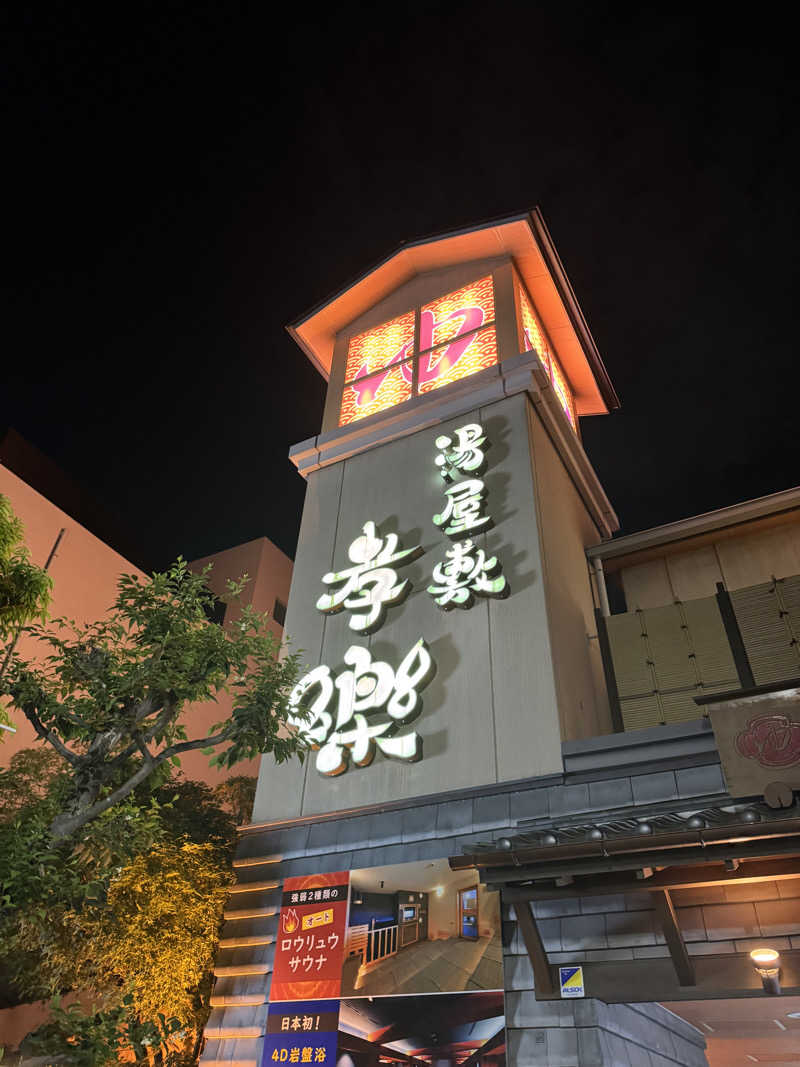 rinさんの湯屋敷孝楽のサ活写真