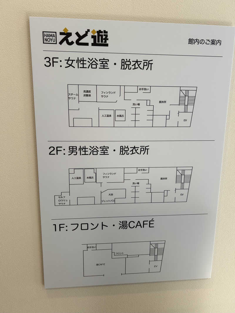 のぎ助さんのHAMANOYUえど遊のサ活写真