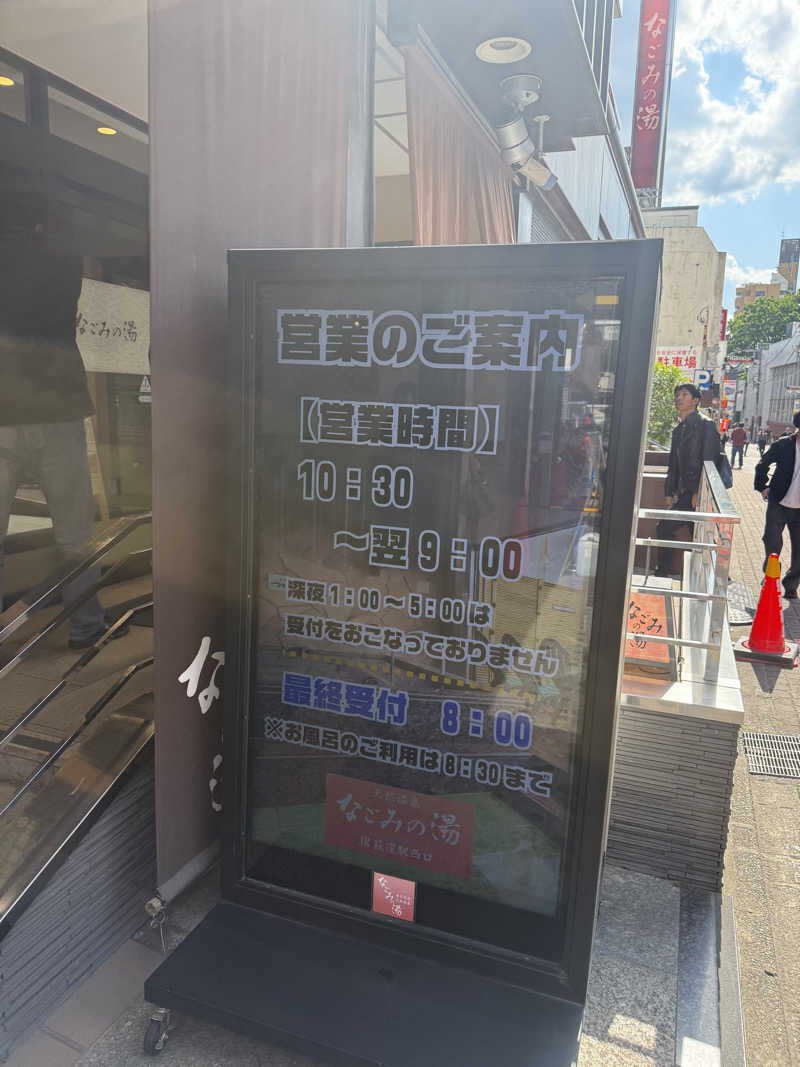 にゃんごろさんの東京荻窪天然温泉 なごみの湯のサ活写真