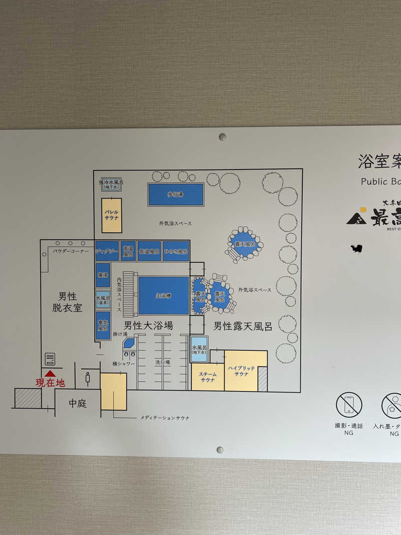 ケンイチさんの大牟田天然温泉 最高の湯のサ活写真