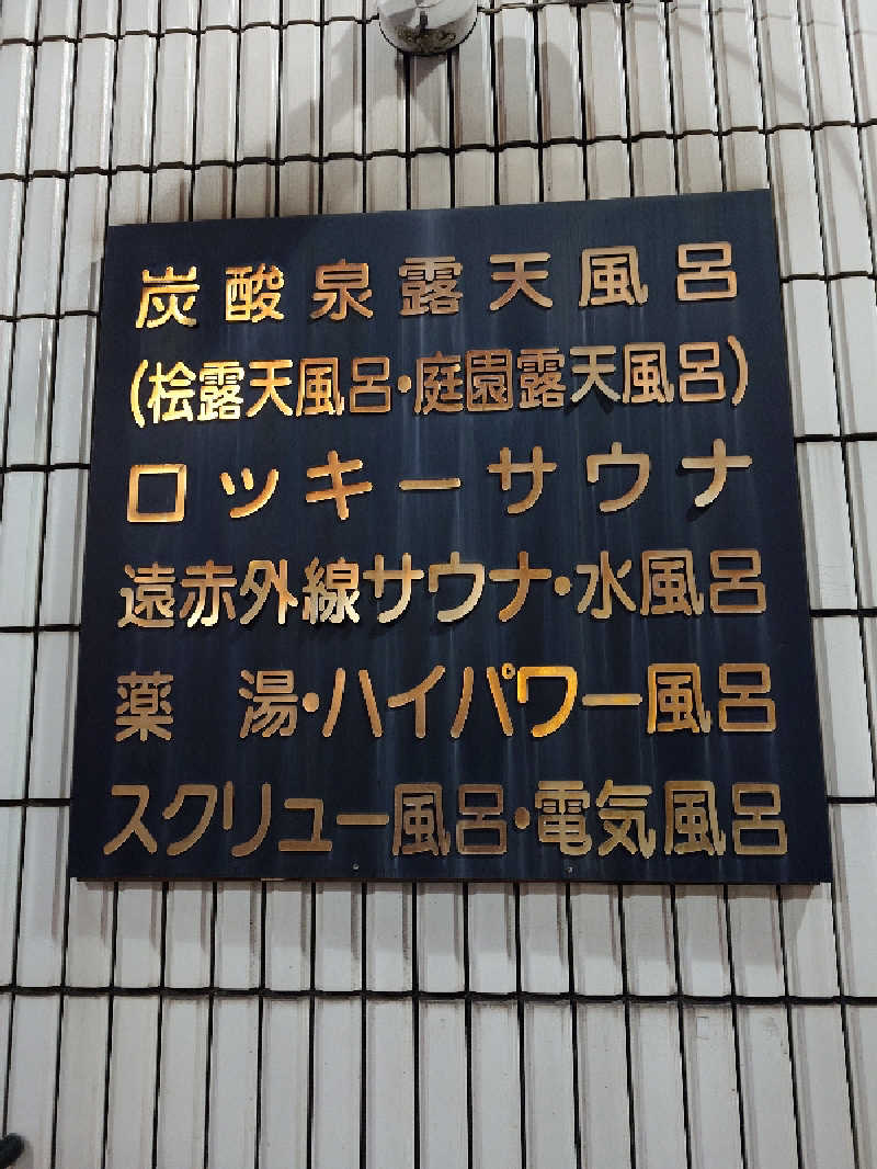 なかむらさんの中延温泉 松の湯のサ活写真