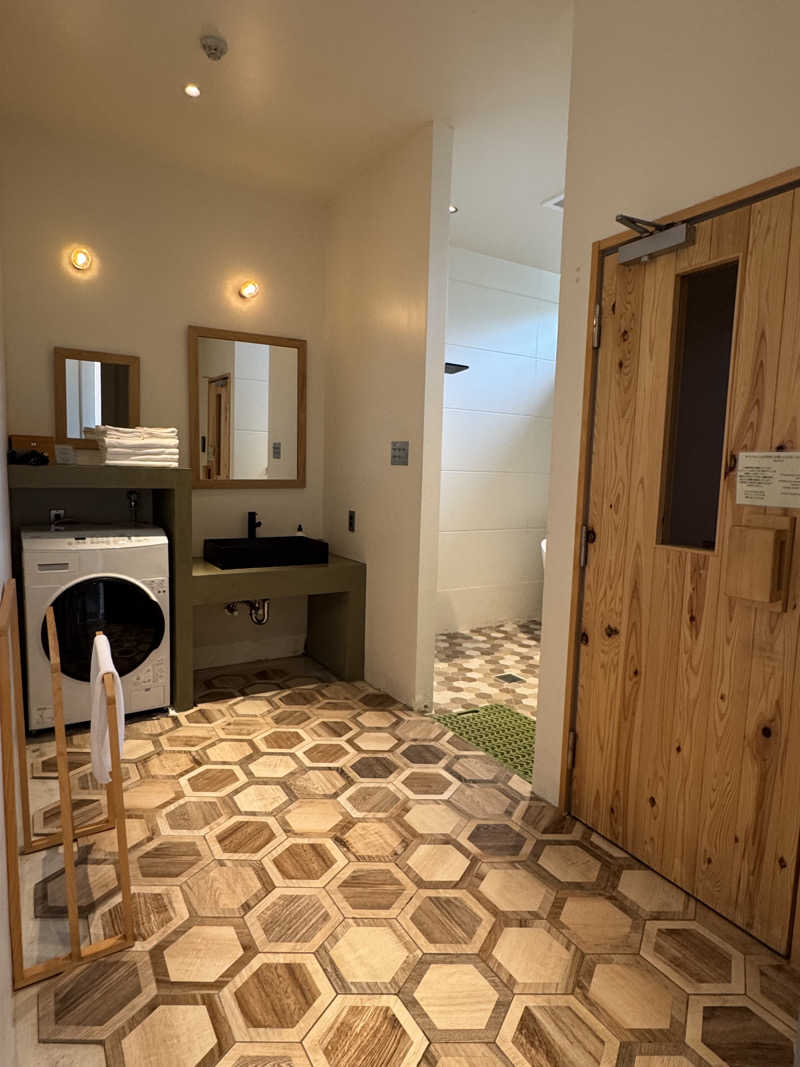 しろさんのTHE CHIKURA UMI BASE CAMPのサ活写真