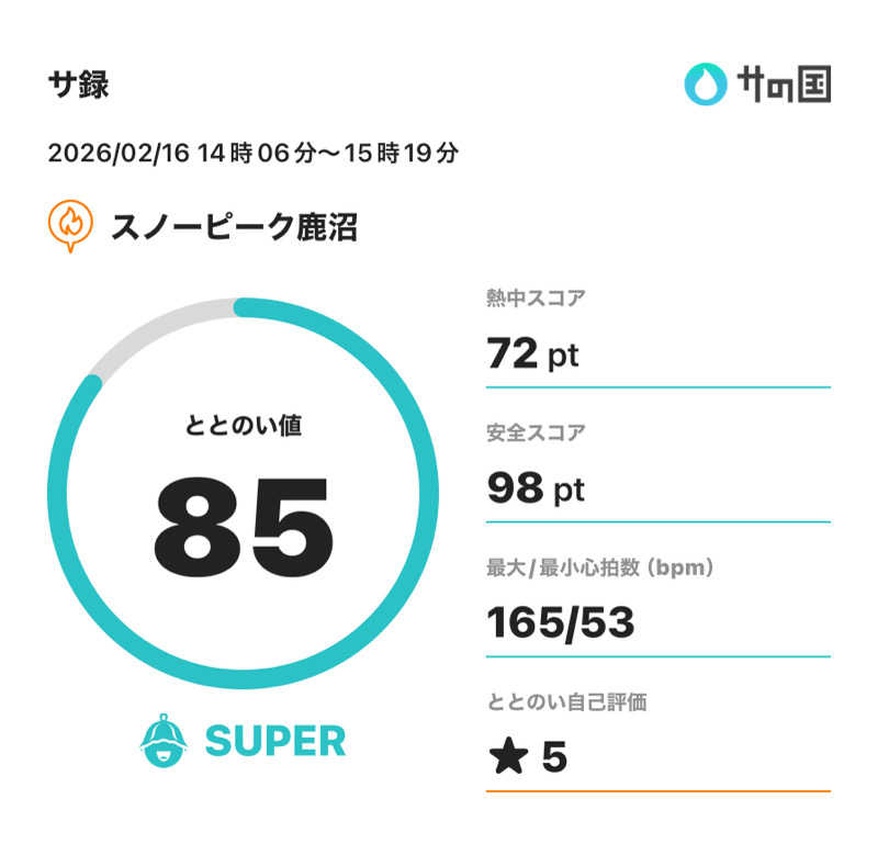 サウナ好きのヤマグチくんさんのスノーピーク鹿沼キャンプフィールド&スパのサ活写真