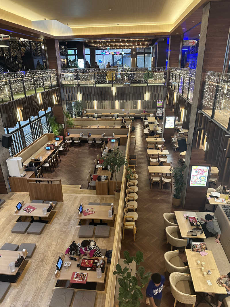 まゆさんの温泉バルコニー キング&クイーンのサ活写真