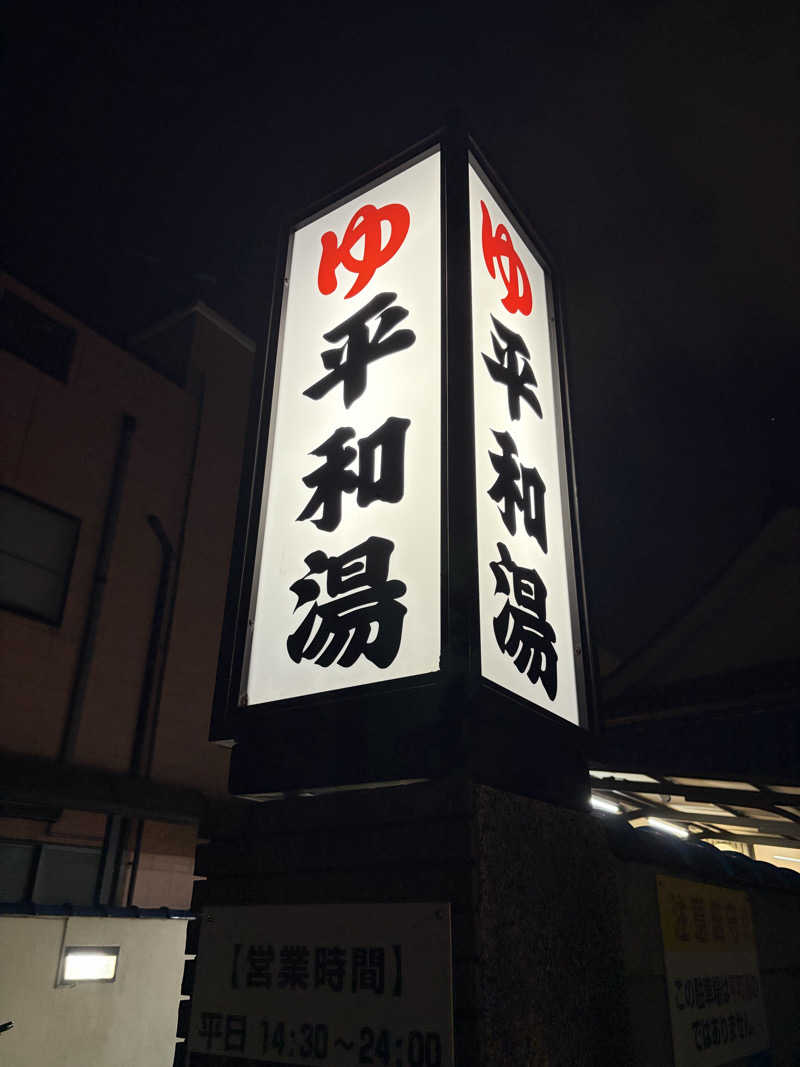 こーこさんの平和湯のサ活写真
