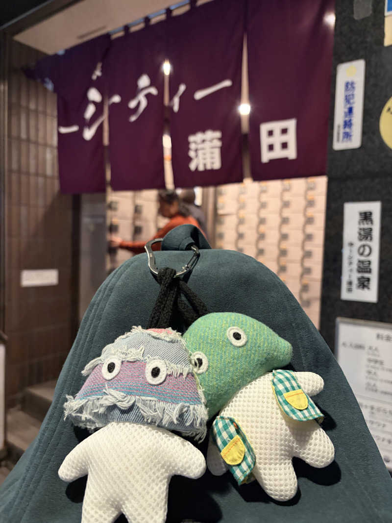 こーこさんの黒湯の温泉 ゆ〜シティー蒲田のサ活写真