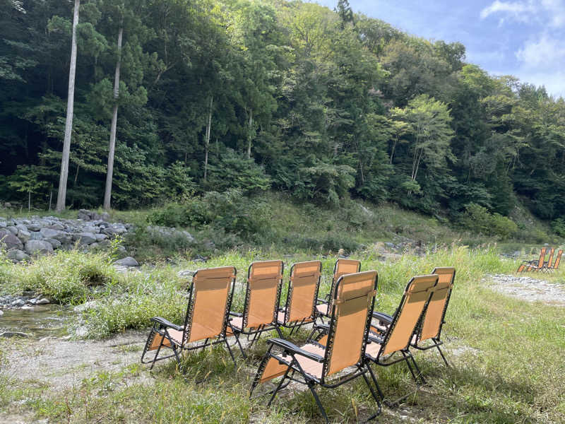 サウナー168さんの道志川サウナのサ活写真