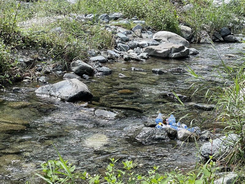 サウナー168さんの道志川サウナのサ活写真