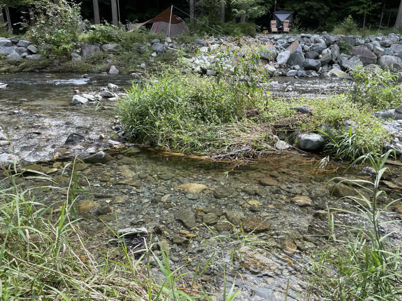 サウナー168さんの道志川サウナのサ活写真