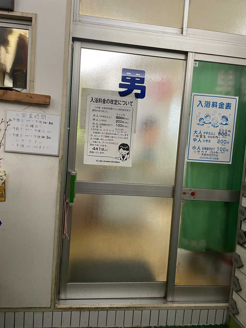 たっき〜さんの錦温泉のサ活写真