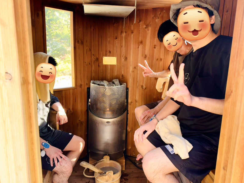 ちーにぃ@赤頭巾さんのZAKIOKA SAUNAのサ活写真