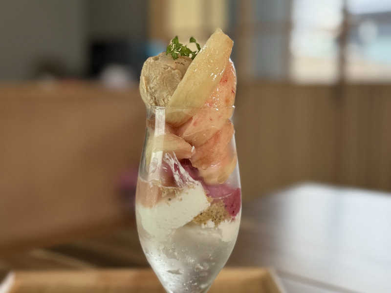 季節のパフェ
