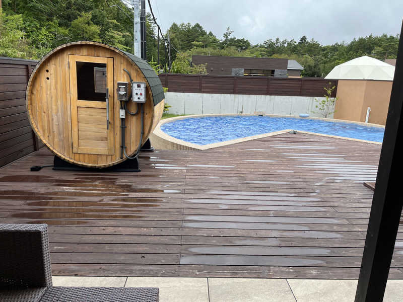 てぃさんのPrivate Villa Glamping 富士山中湖のサ活写真