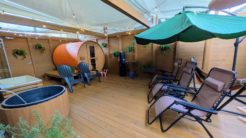 NORIさんのプライベート駅サウナ ととの場のサ活写真