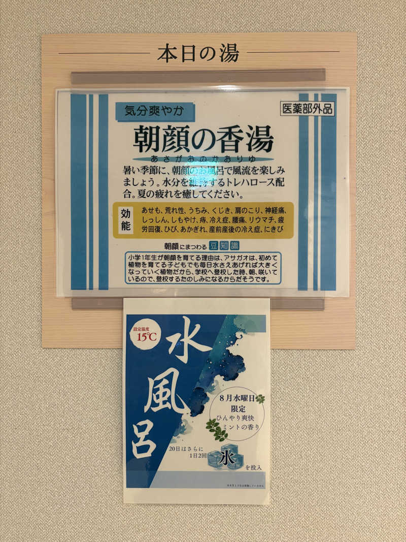 みどりさんの天然温泉 風の森のサ活写真