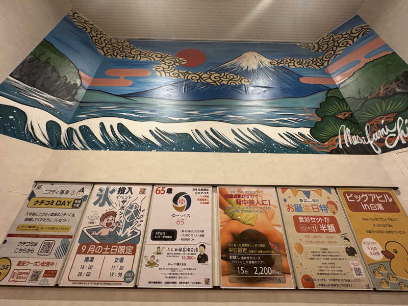 みどりさんの伏見力の湯のサ活写真