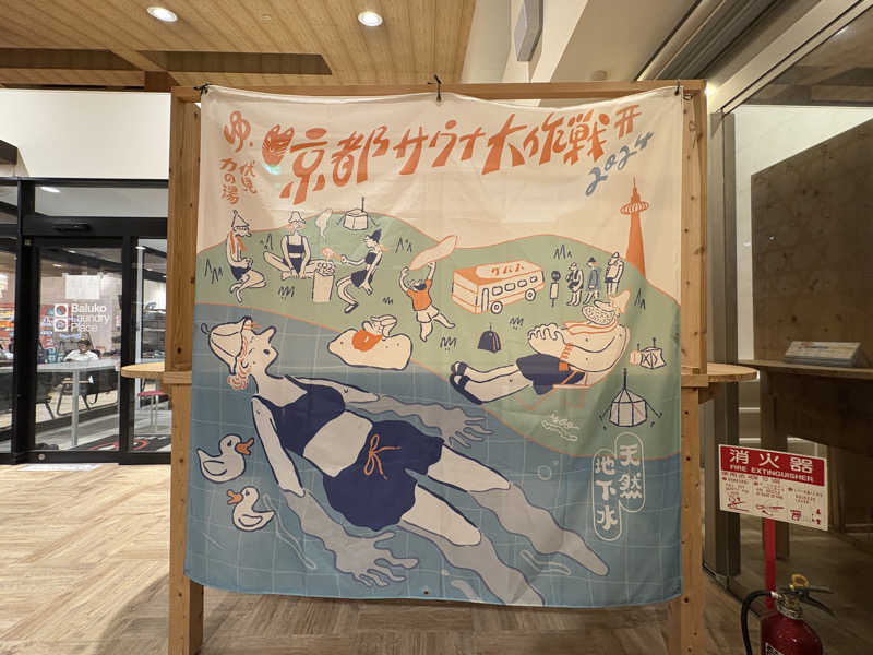 みどりさんの伏見力の湯のサ活写真