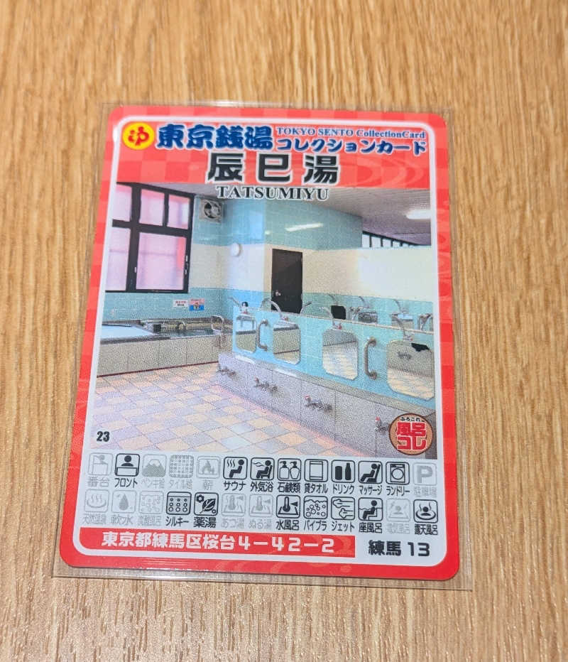 まいさんの辰巳湯のサ活写真