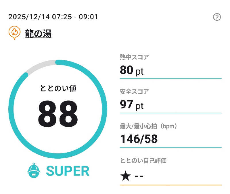 マロンさんの明石大蔵海岸 龍の湯のサ活写真