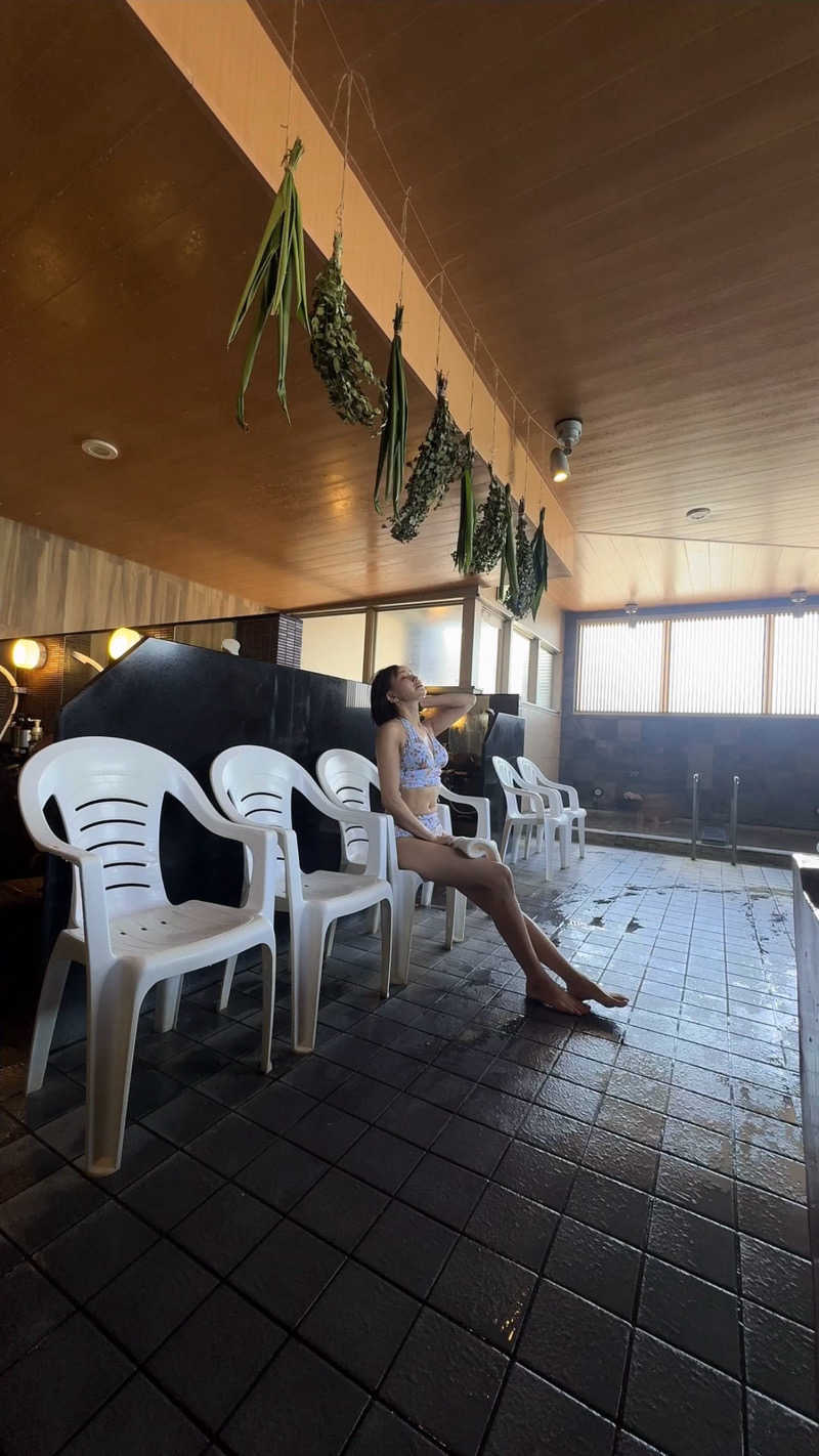 あかりん🌝🍑さんの朝日湯源泉ゆいるのサ活写真