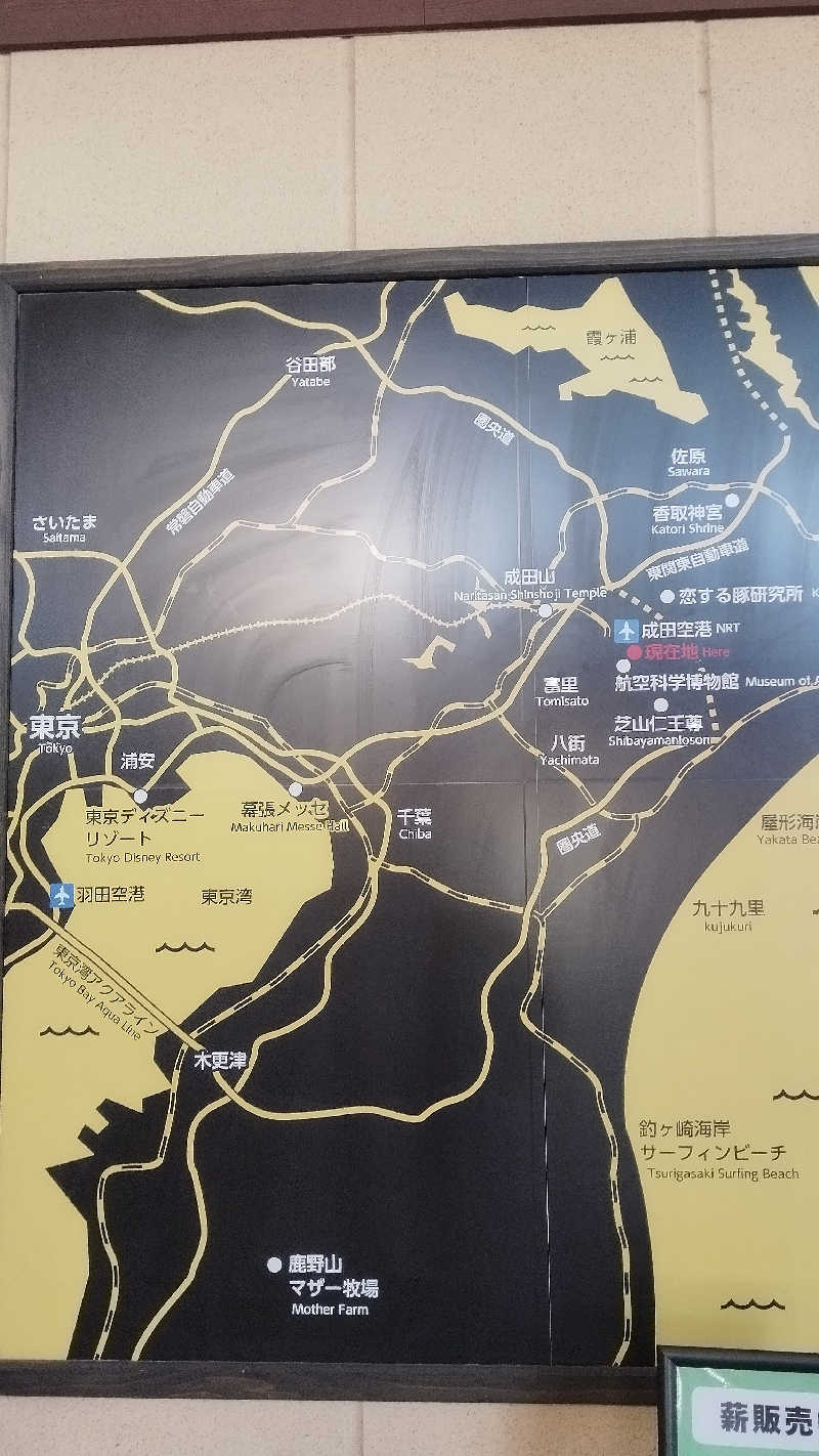 人生はカマボコのように激しく切ない。さんの成田空港温泉 空の湯のサ活写真