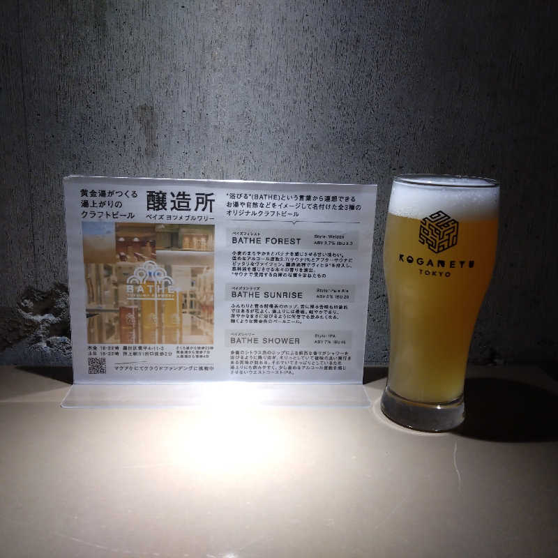 にゃんむすさんの黄金湯のサ活写真