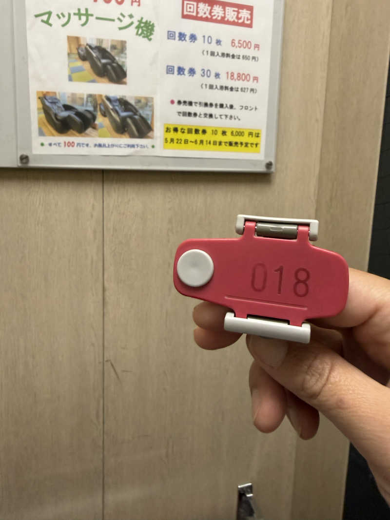 ゆーうこさんのかざし温泉のサ活写真