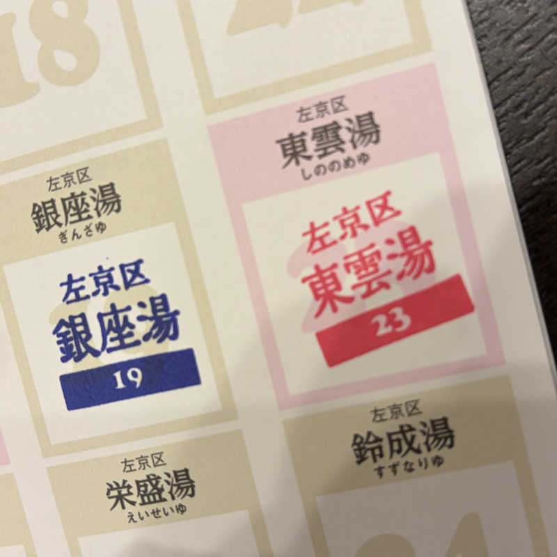 なるこさんのしののめ湯(東雲湯)のサ活写真