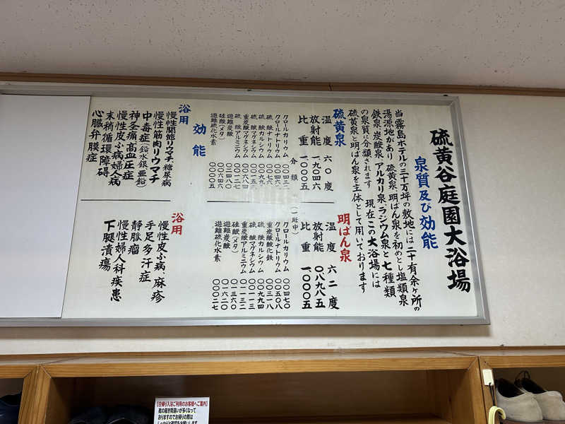 井原 宏さんの硫黄谷温泉 霧島ホテルのサ活写真